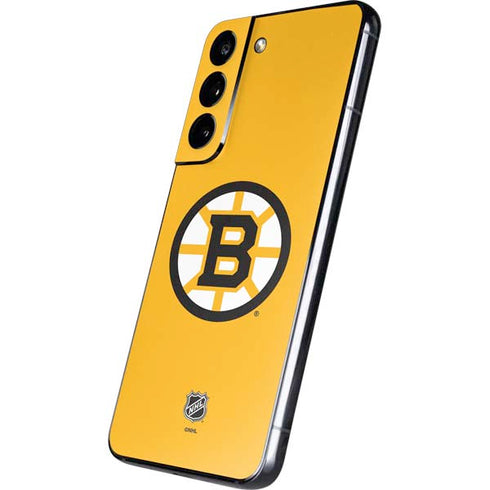 NHL Boston Bruins Solid Background Galaxy S22 Plus Skin